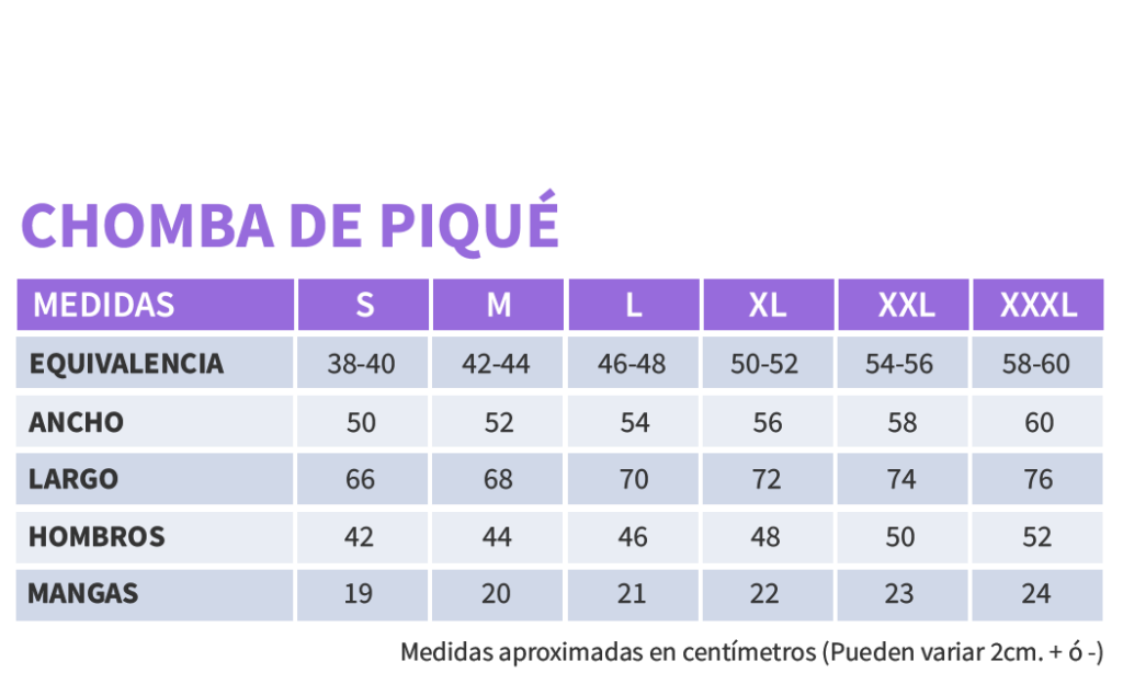 chomba de pique